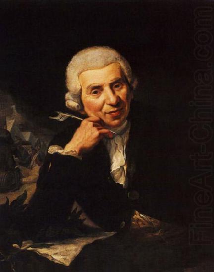 Portrait of Johann Wilhelm Ludwig Gleim, unknow artist